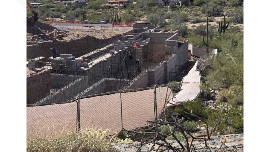 Man injured after falling at Scottsdale construction site