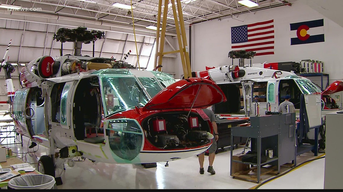 Scorched Earth: Behind-the-scenes look at how fire fighting helicopters come together