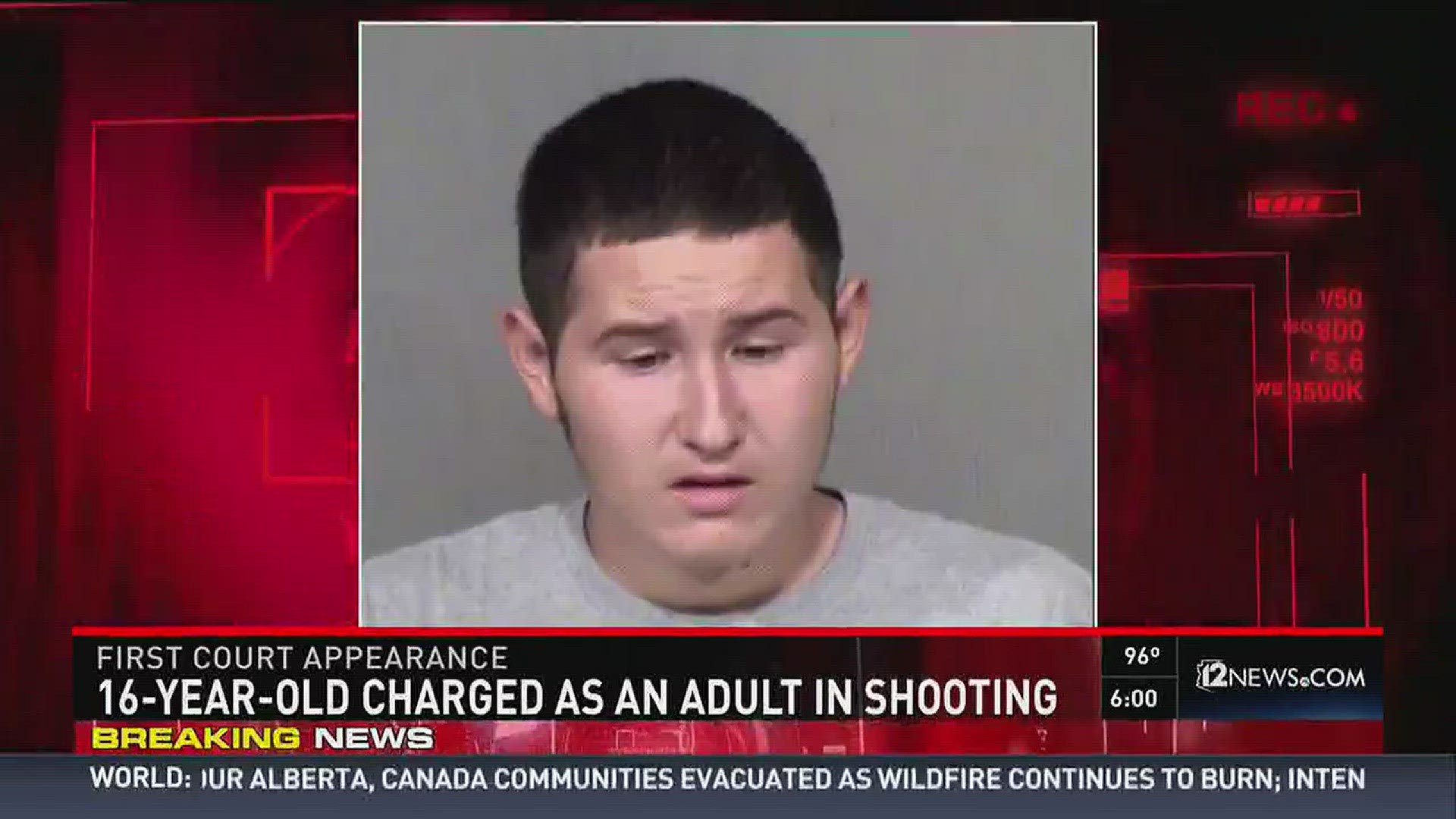 16-year-old charged as an adult in shooting