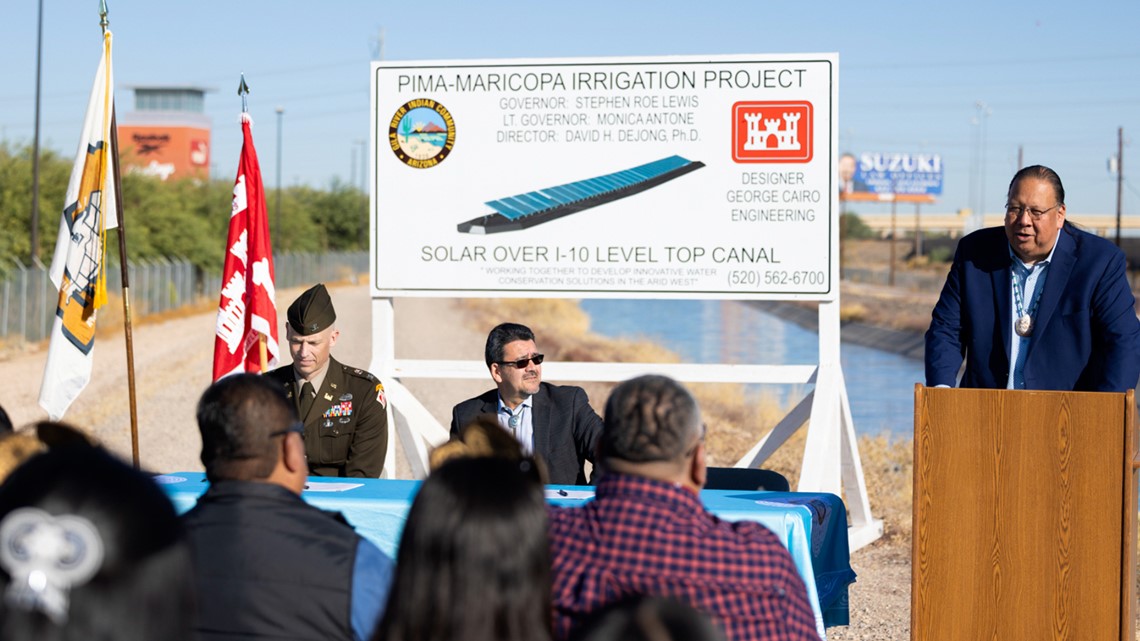 Gila River Indian Community to use solar panels to cut water loss ...