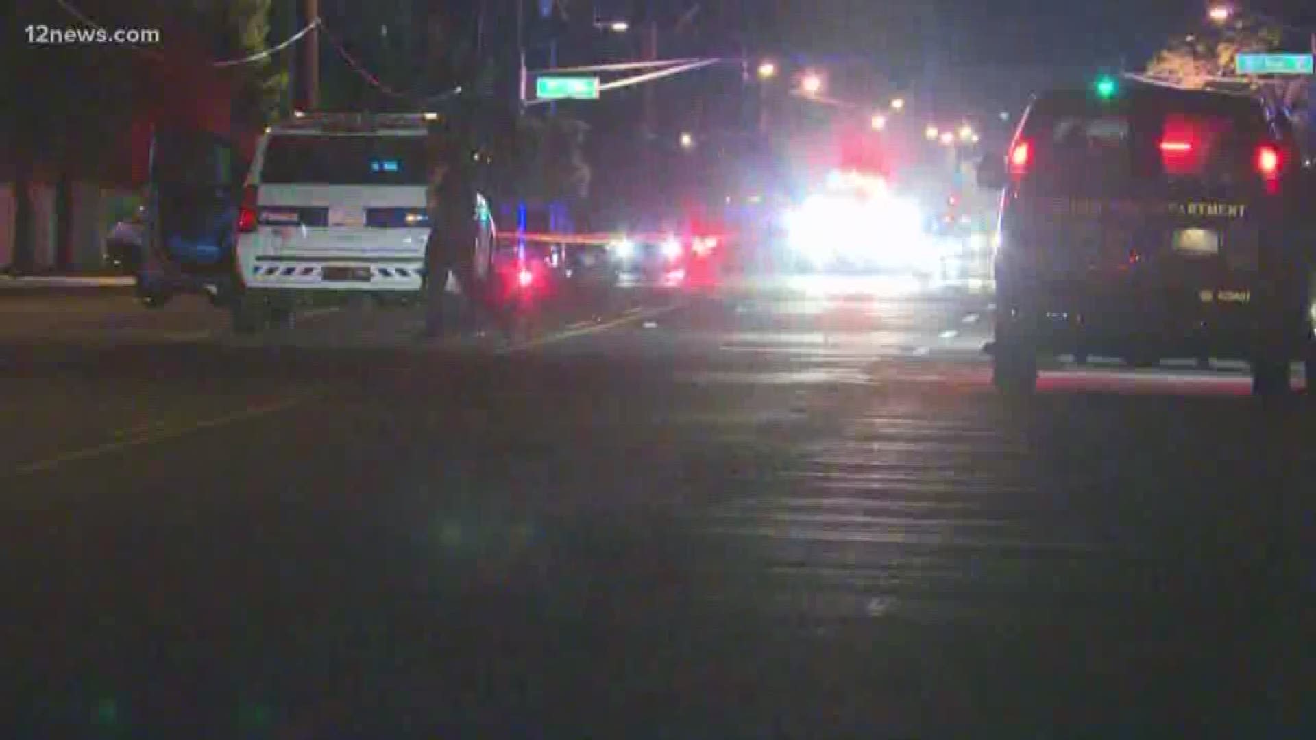 A driver has died after colliding with a garbage truck, a mayoral candidate administered CPR to a crash victim, a Tempe man attacks a driver with scissors and a teen is in stable condition after being hit by a car while on his bike.