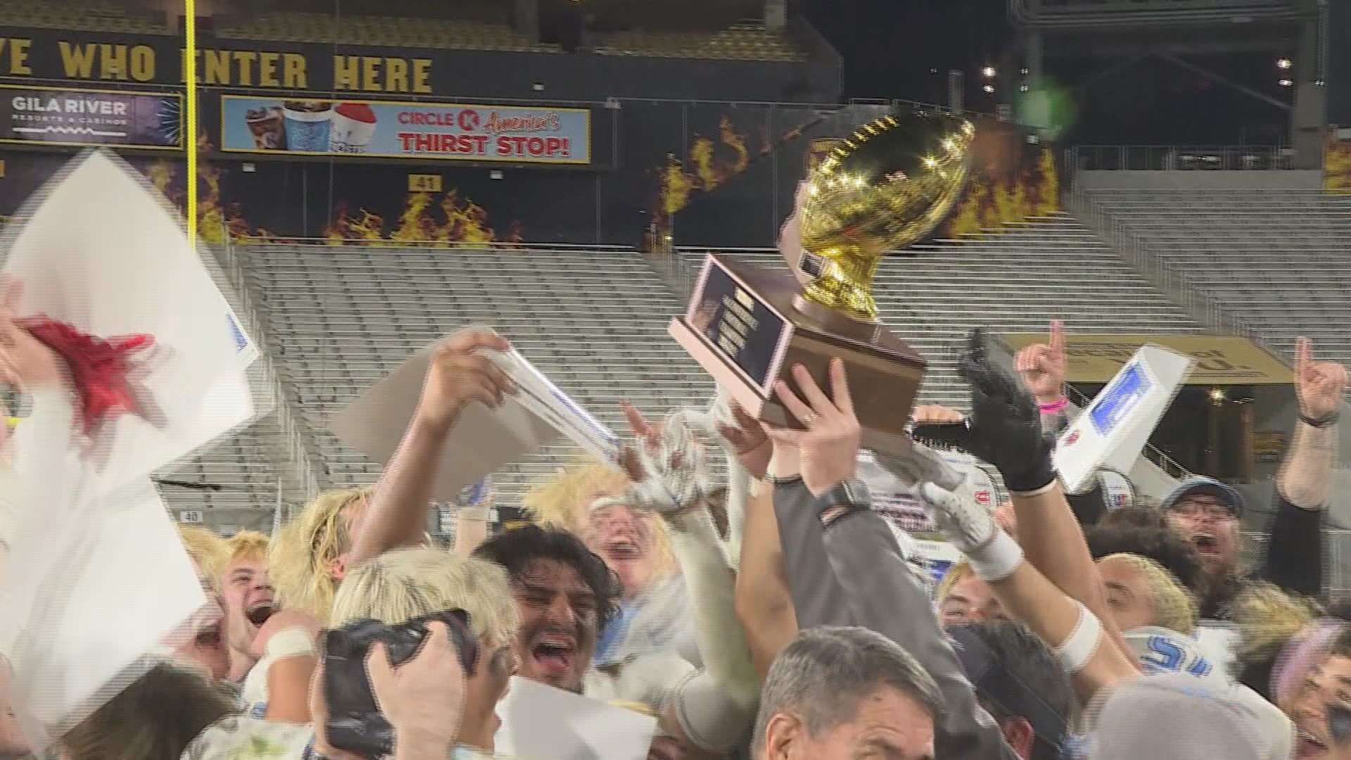 Mica Mountain made sure southern Arizona was represented on state championship weekend, winning the school's 1st state title in football. 