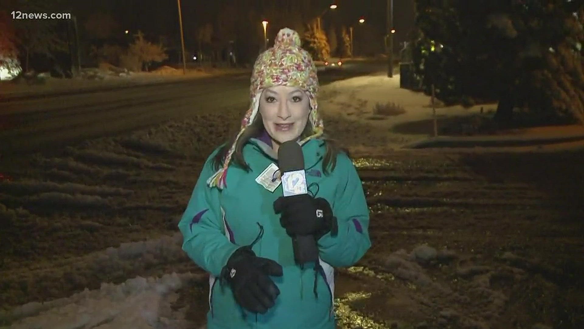 It was a much-needed snowfall for northern Arizona.