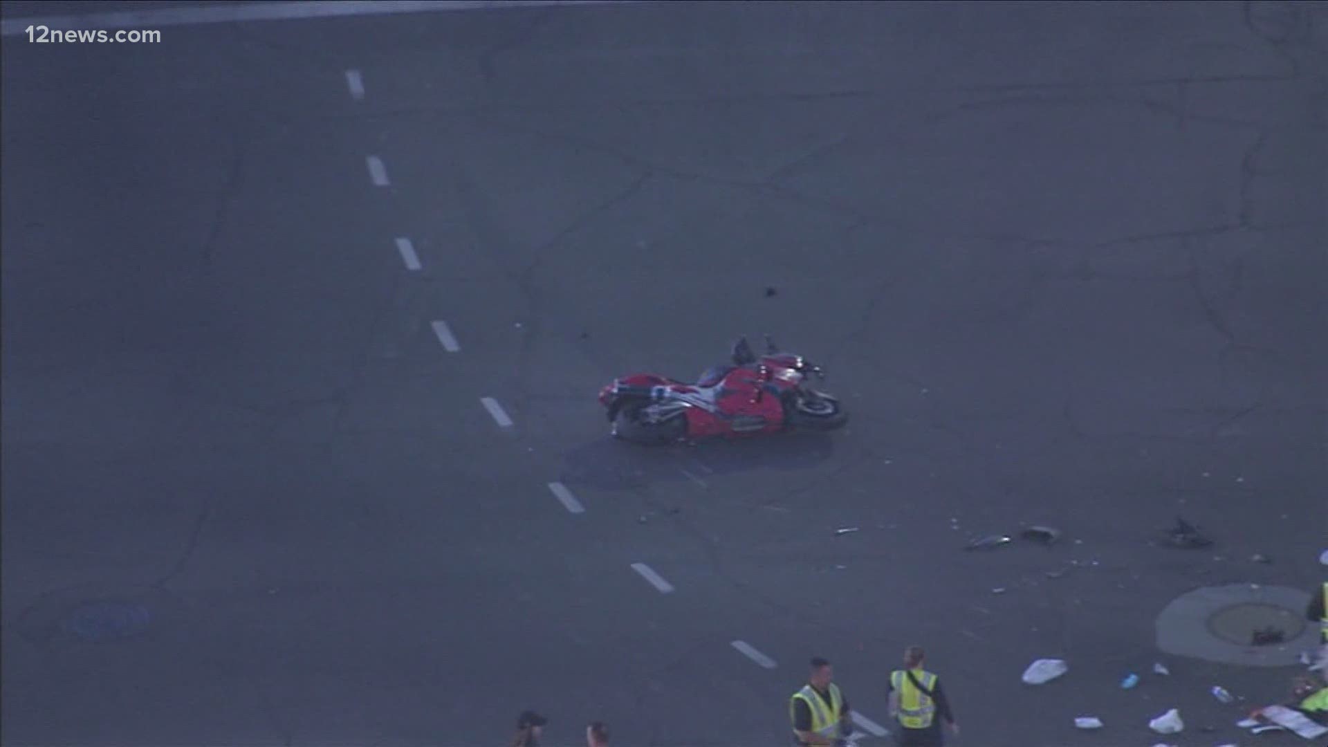 Police investigate deadly motorcycle crash in Chandler | 12news.com