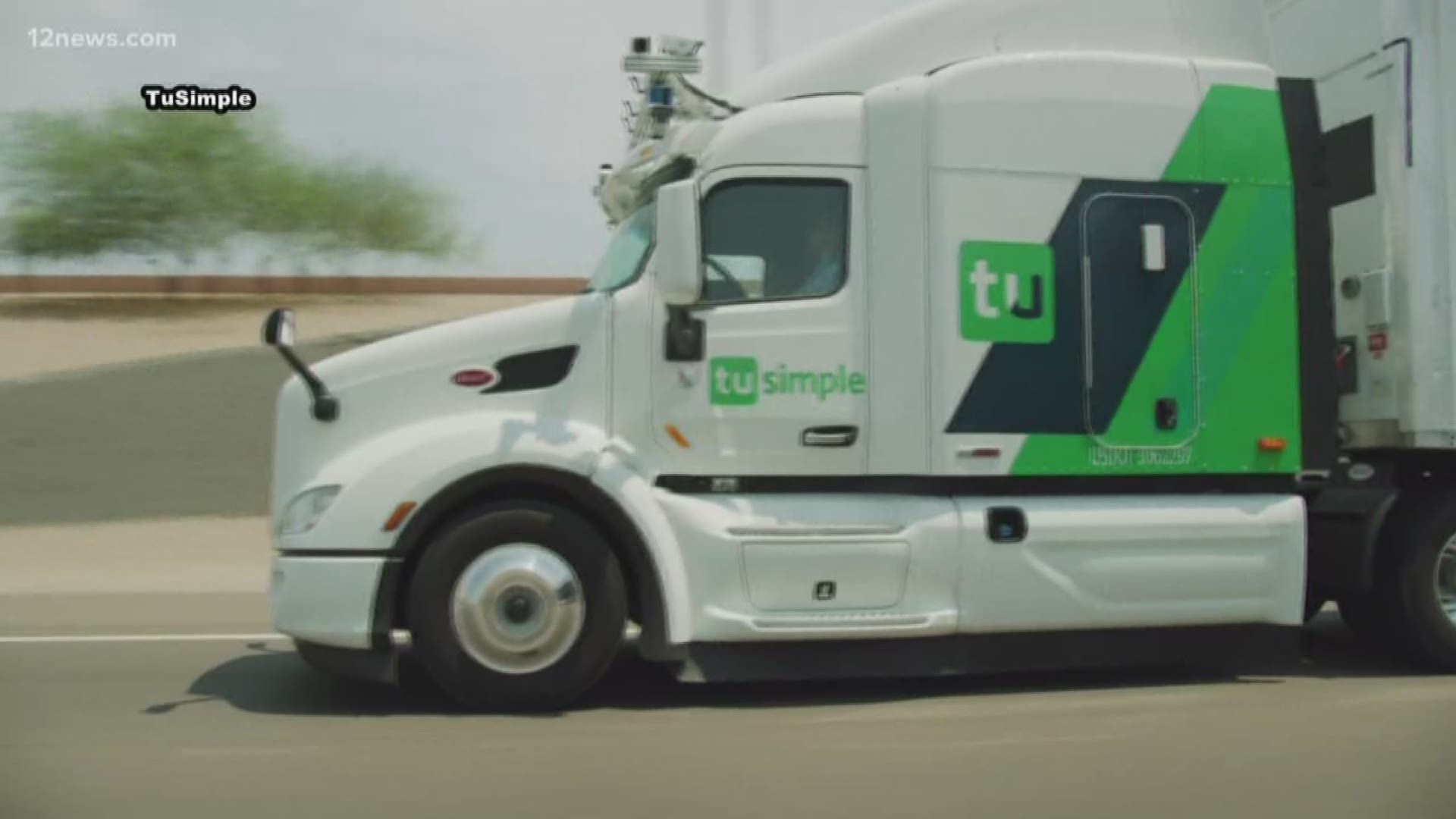 Tu-Simple is helping USPS test autonomous semi-trucks to carry mail and packages on five round trips between Phoenix and Dallas. A driver and safety engineer will be on board to monitor the trucks.
