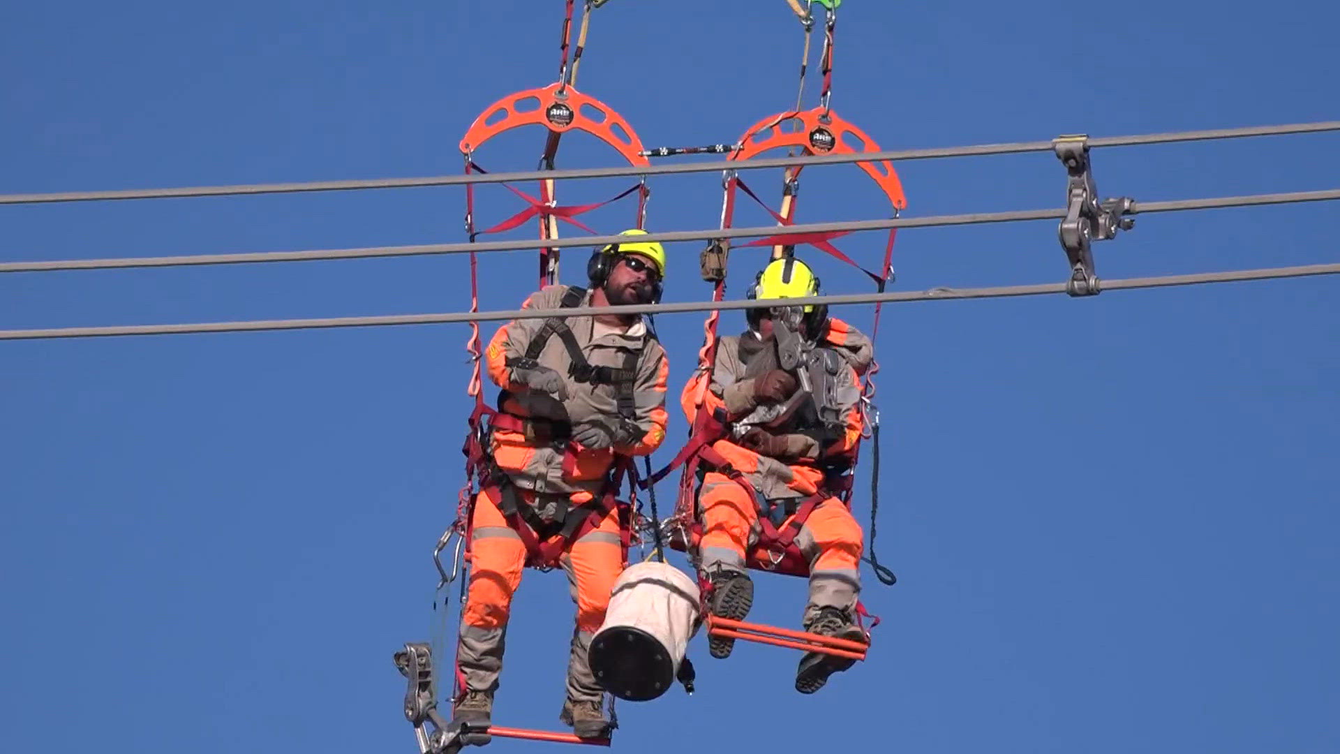 SRP using helicopter to hoist crews up to power lines | 12news.com