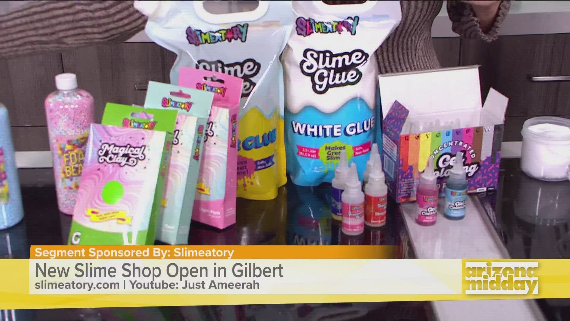 Slime maker and YouTuber Ameerah Navalua opens a new store in Gilbert that slime enthusiasts will love!
