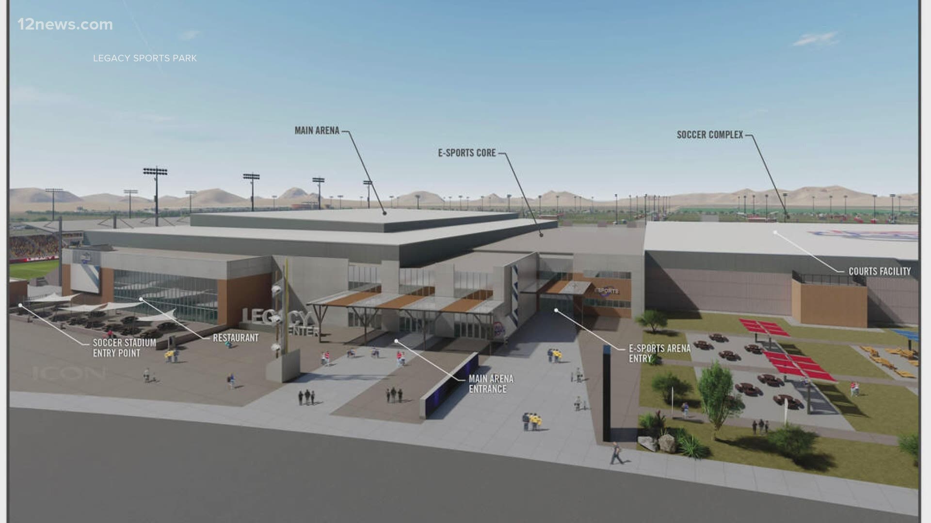 Officials are breaking ground on a massive community center in Mesa on Friday. Team 12's Jen Wahl has the latest.