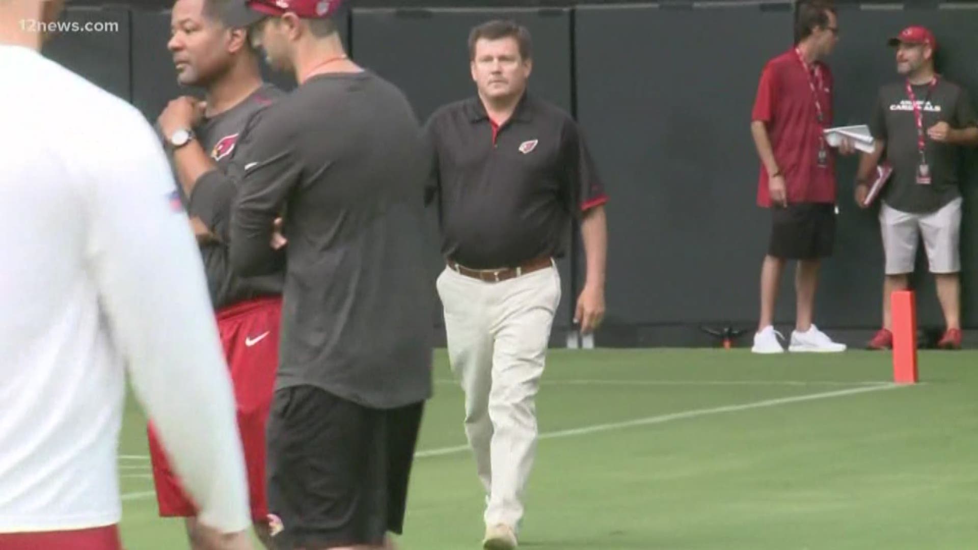 The good news is everyone passed their conditioning tests. And team president Michael Bidwill addressed the tough issues members of Cardinals have had in the off-season.