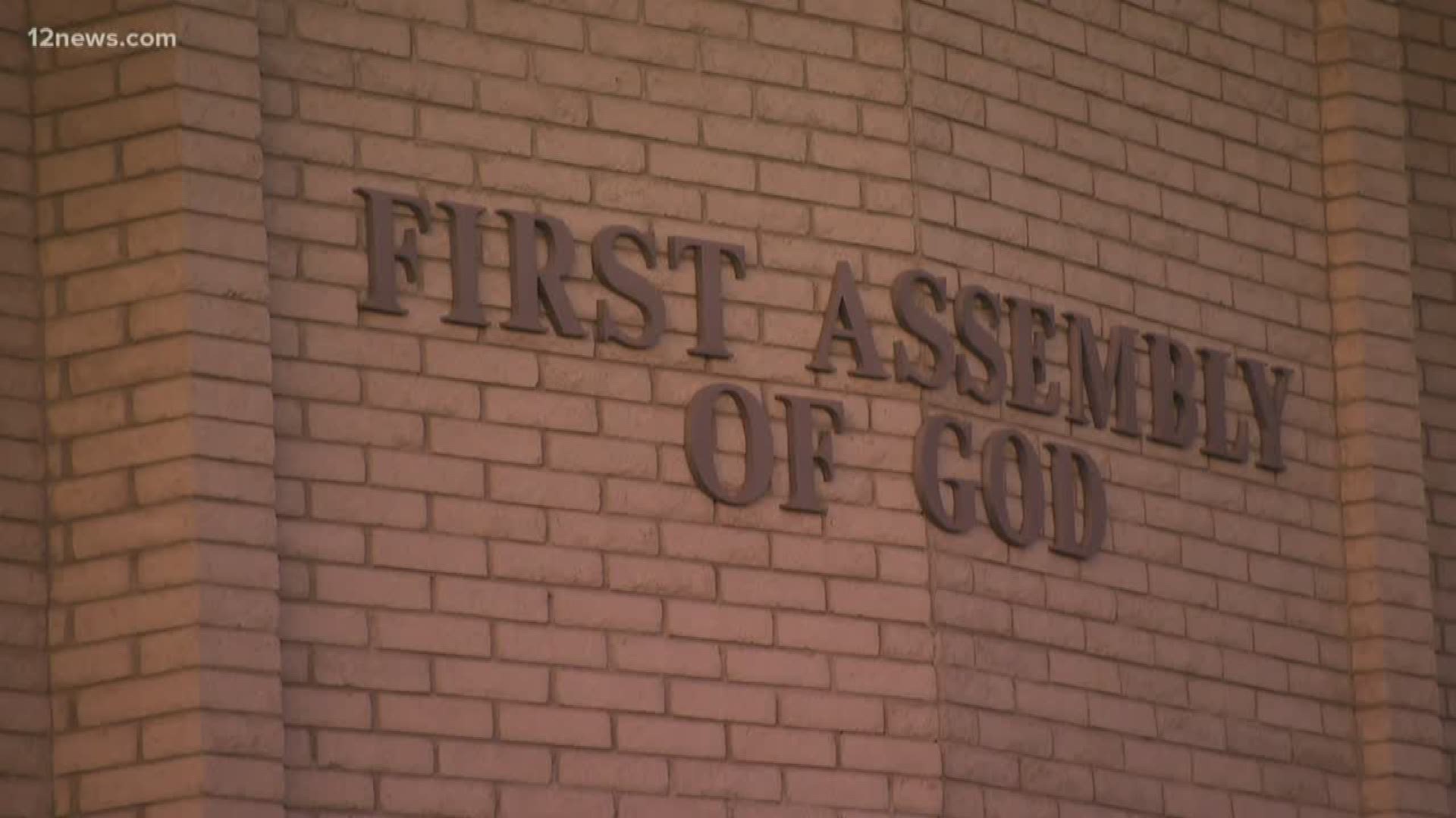 A swastika was spray painted on a Chandler church overnight.