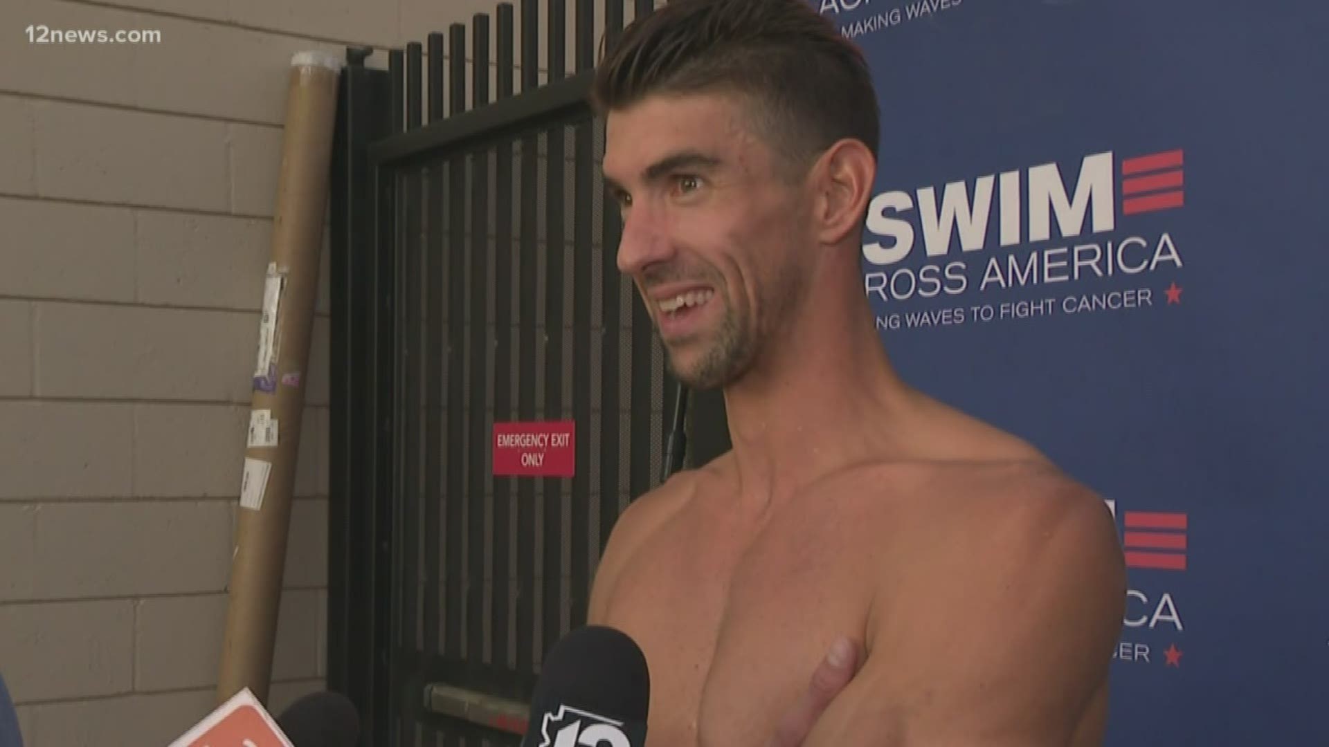 Michael Phelps is not heading to Tokyo in 2020 for the Olympics, but he is working on a few big things closer to home.