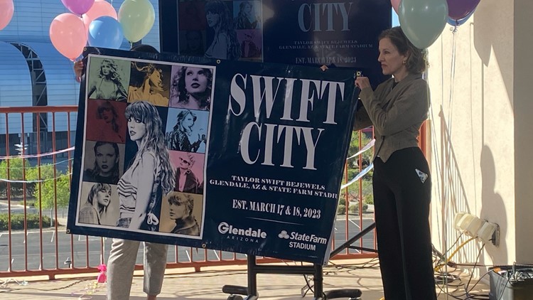Glendale changes name to Swift City for Taylor Swift tour