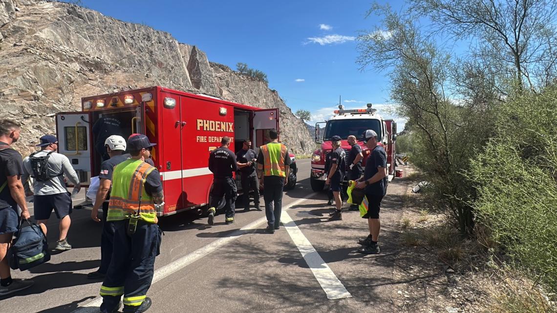 Woman in critical condition after rescue from Phoenix mountain | 12news.com