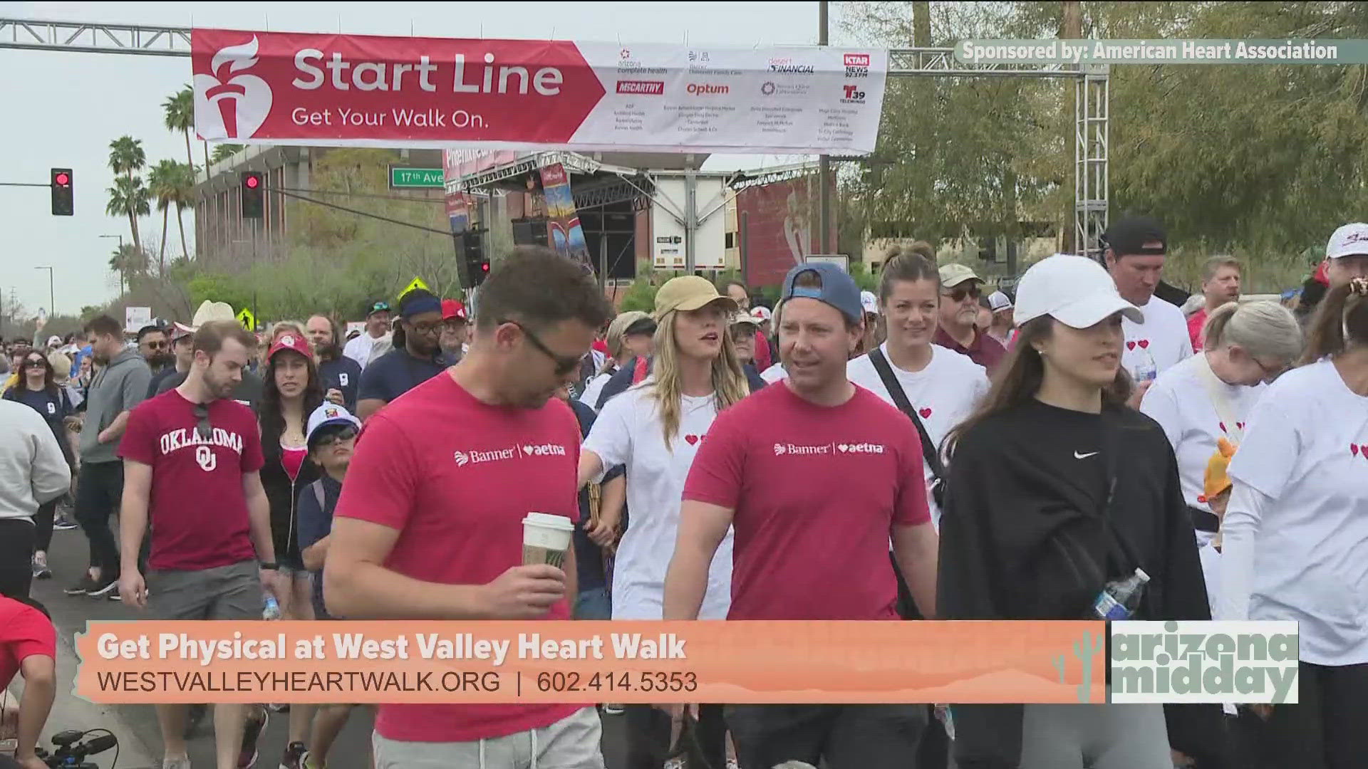 Dr. David Prutzman talks about The American Heart Association's West Valley Heart Walk and the benefits of being physically active