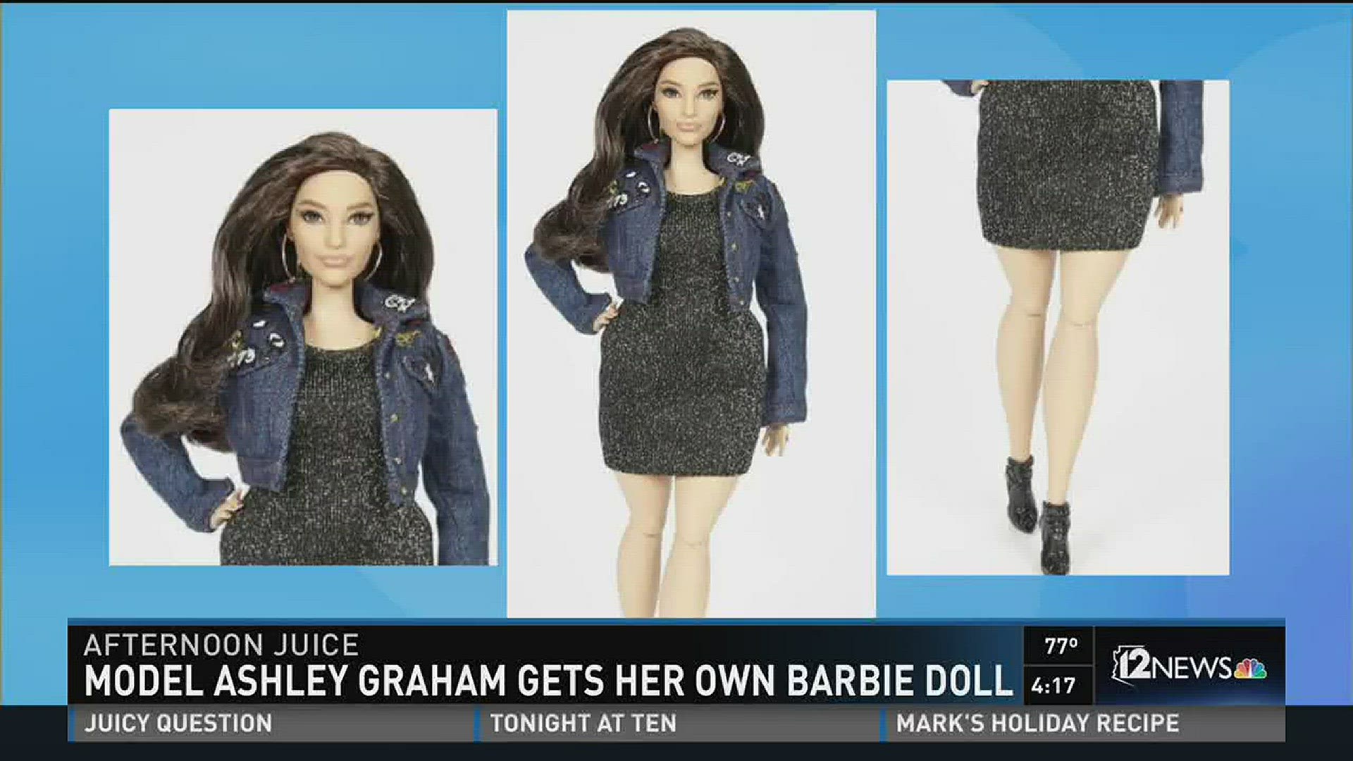 Mattel unveils Ashley Graham Barbie doll