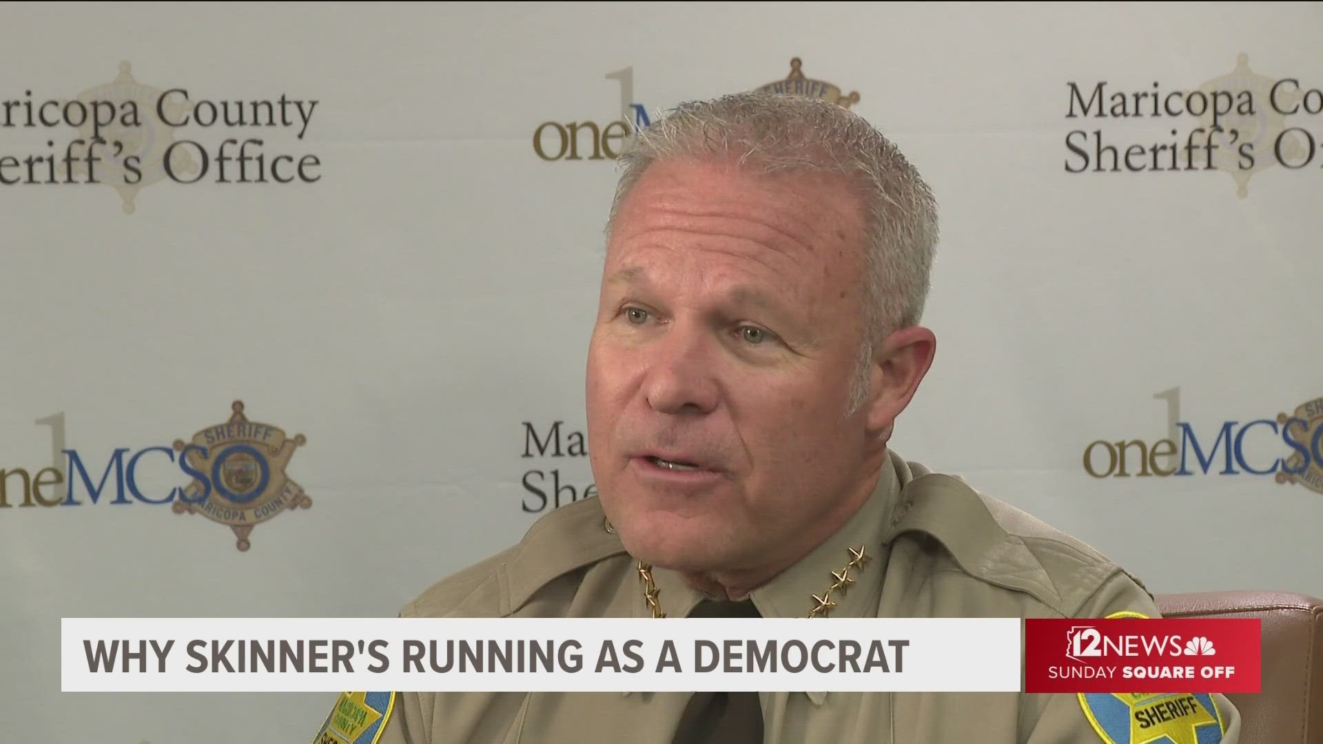 Sheriff Russ Skinner, the new top law enforcement officer in Maricopa County, shares his views on Sunday Square Off.