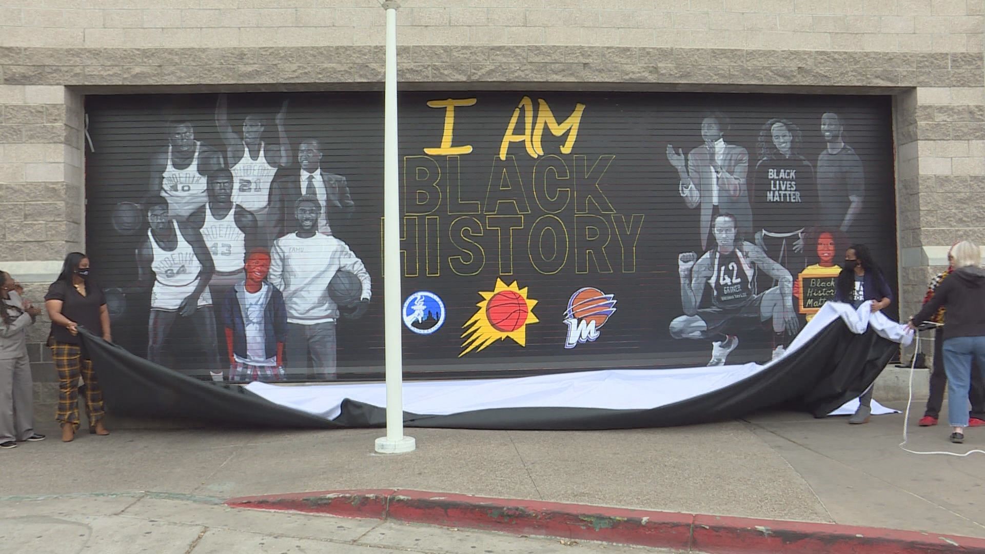 Each mural is designed for viewers to think about the accomplishment those enshrined in the mural achieved.