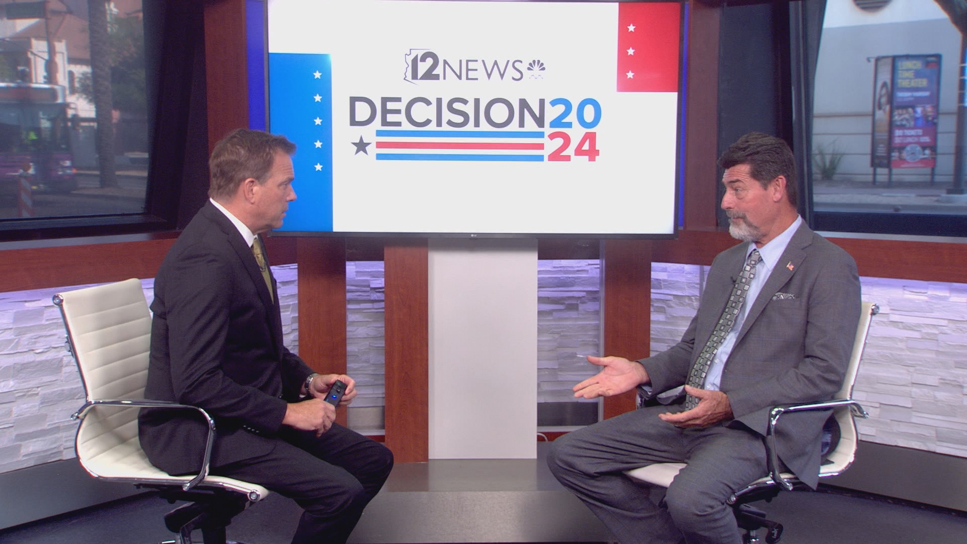 The Congressional District candidate met us in studio to discuss his reason for running for office.