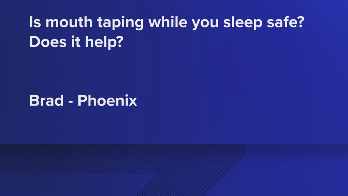 Ask the Expert Do mouth guards or mouth tape while sleeping work