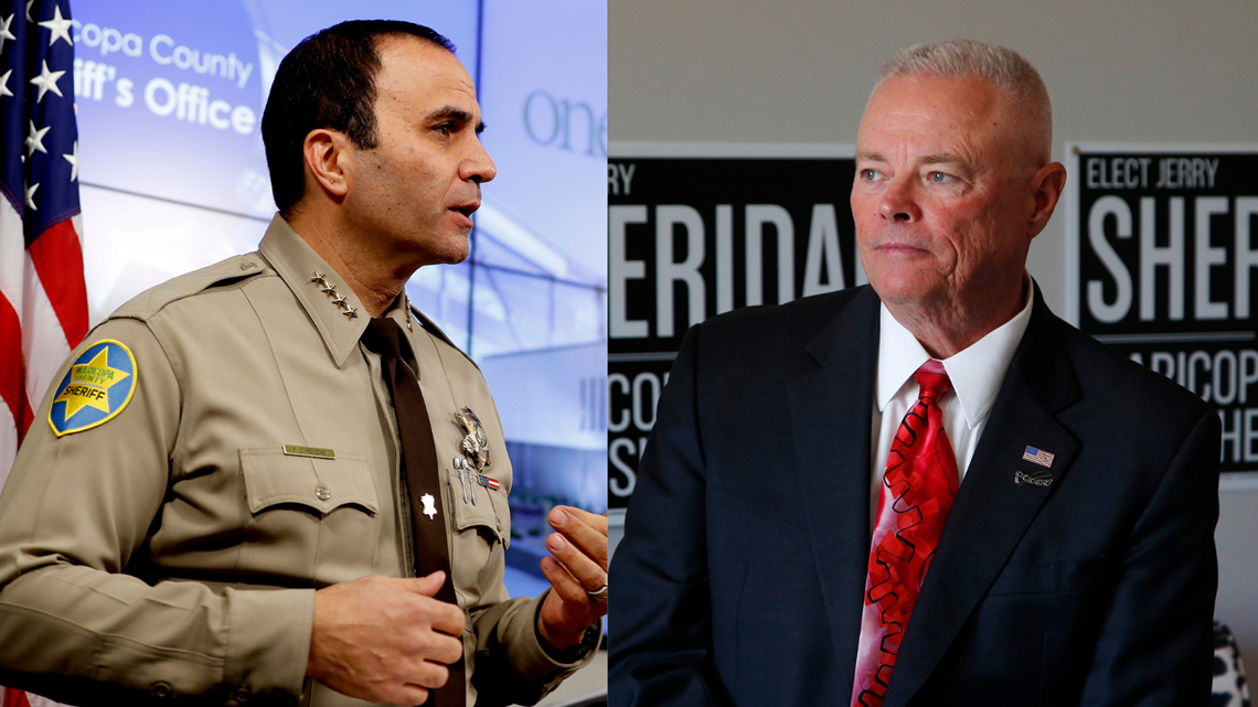 Election results for Maricopa County Sheriff Penzone, Sheridan