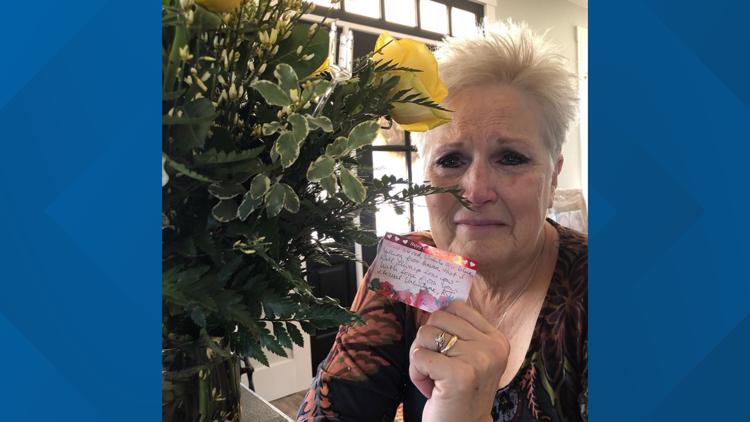 Debbie’s husband lost his battle with cancer, but he made sure she got one final Valentine’s Day gift