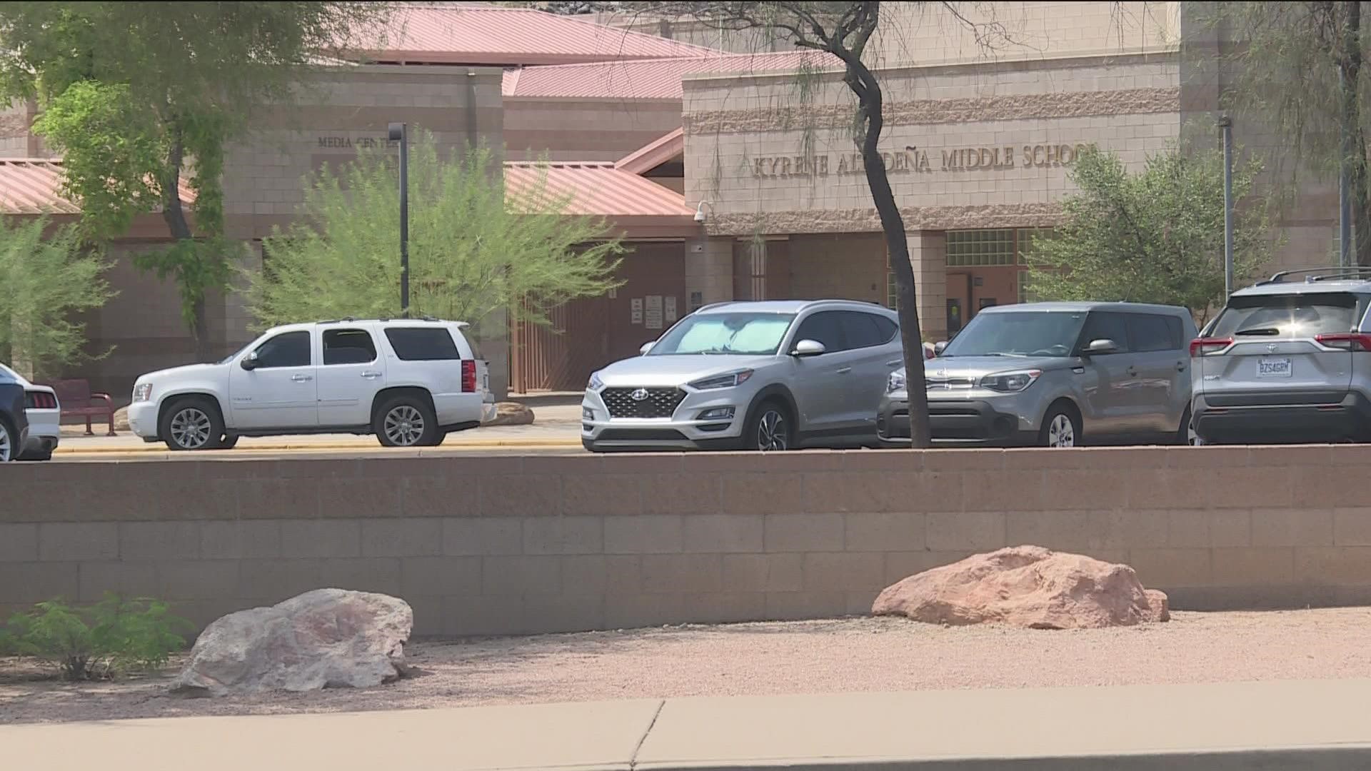 12News has confirmed the harassment occurred at Altadena Middle School in Ahwatukee. The district covers parts of Phoenix, Tempe and Chandler.