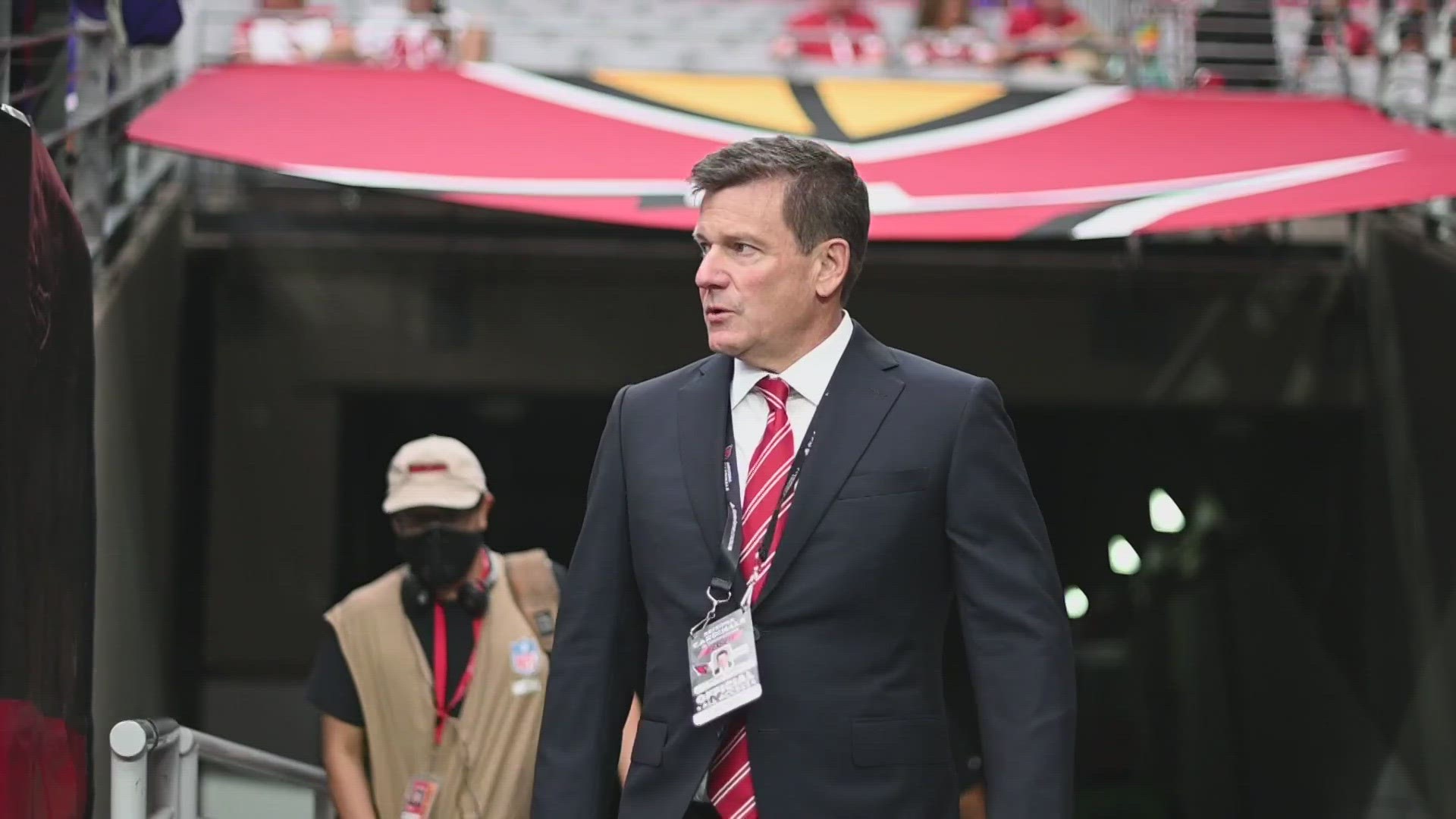 Former Arizona Cardinals Vice President Terry McDonough filed an arbitration claim this week.