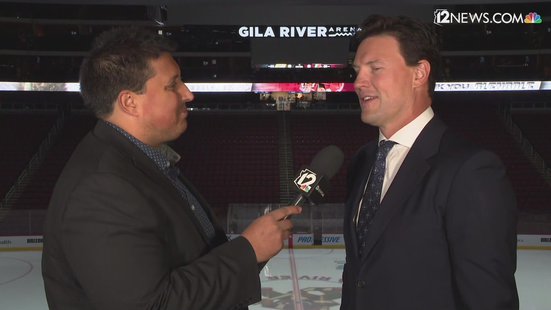 12Sports' Cameron Cox and Coyotes legend Shane Doan talks everything from the final game at Gila River Arena to Phoenix Suns playoff basketball.