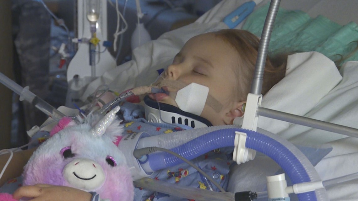 4-year-old sent 100 feet struck by a car is defying the odds
