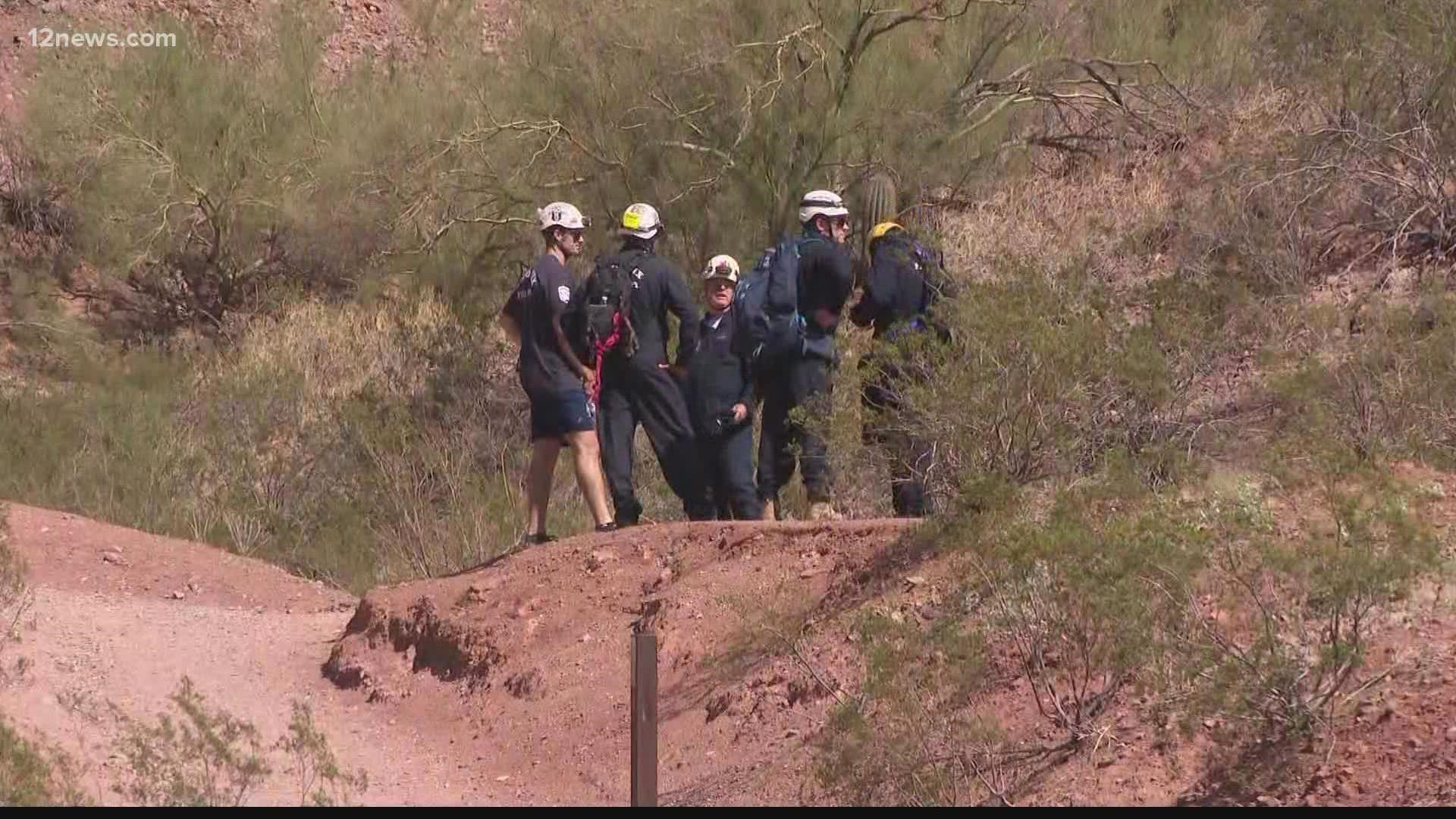 A missing hiker was found dead Friday afternoon after she disappeared during a hike on Camelback Mountain.