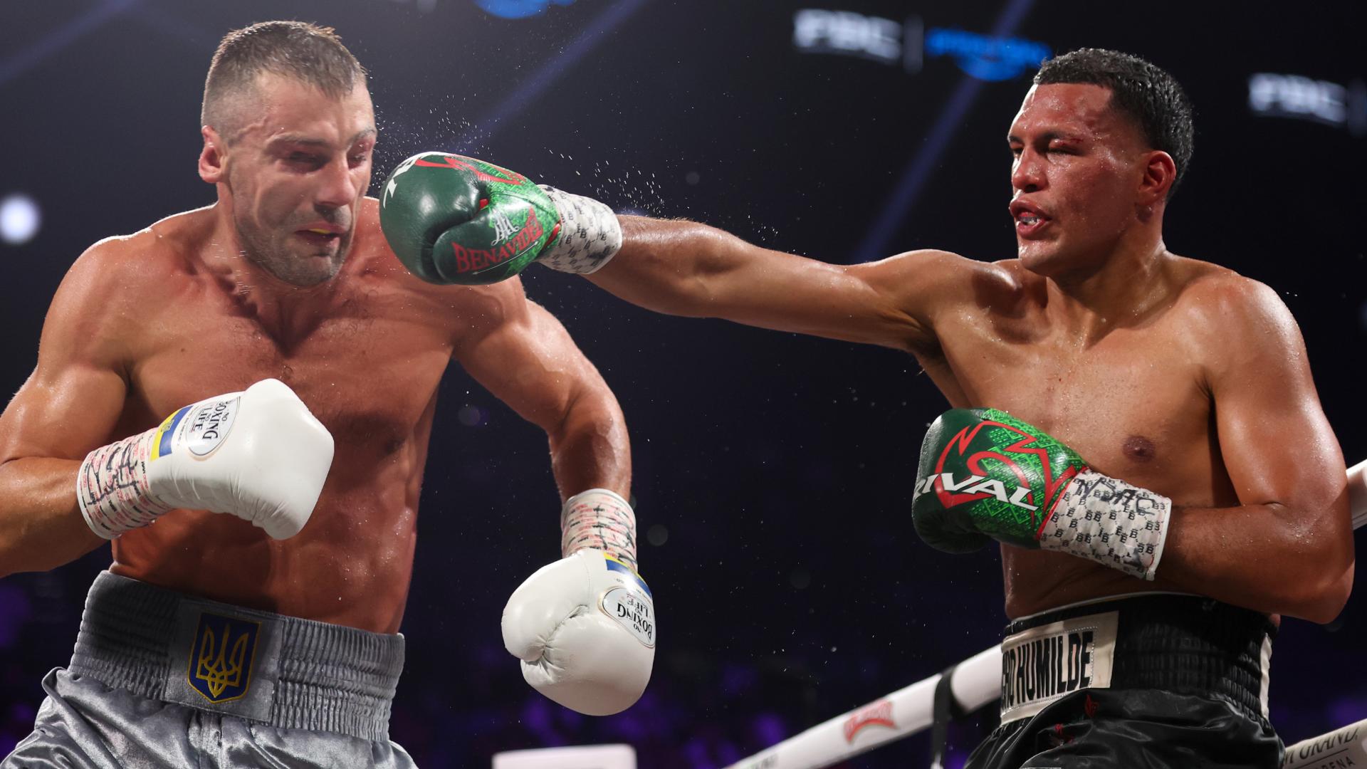 David Benavidez venció a Oleksandr Gvozdyk en Las Vegas