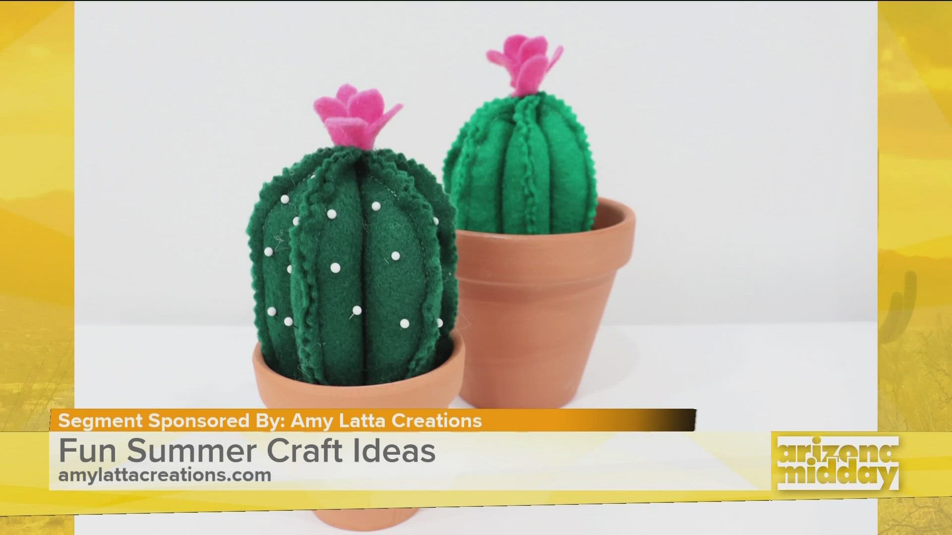 Crafting expert Amy Latta shares with us some fun and easy crafts that kids will love and keep them busy.