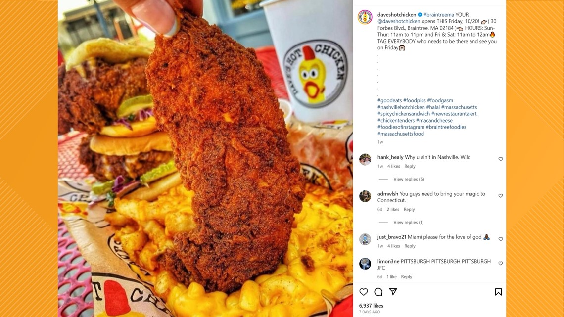 Drake giving free Dave's Hot Chicken for his birthday