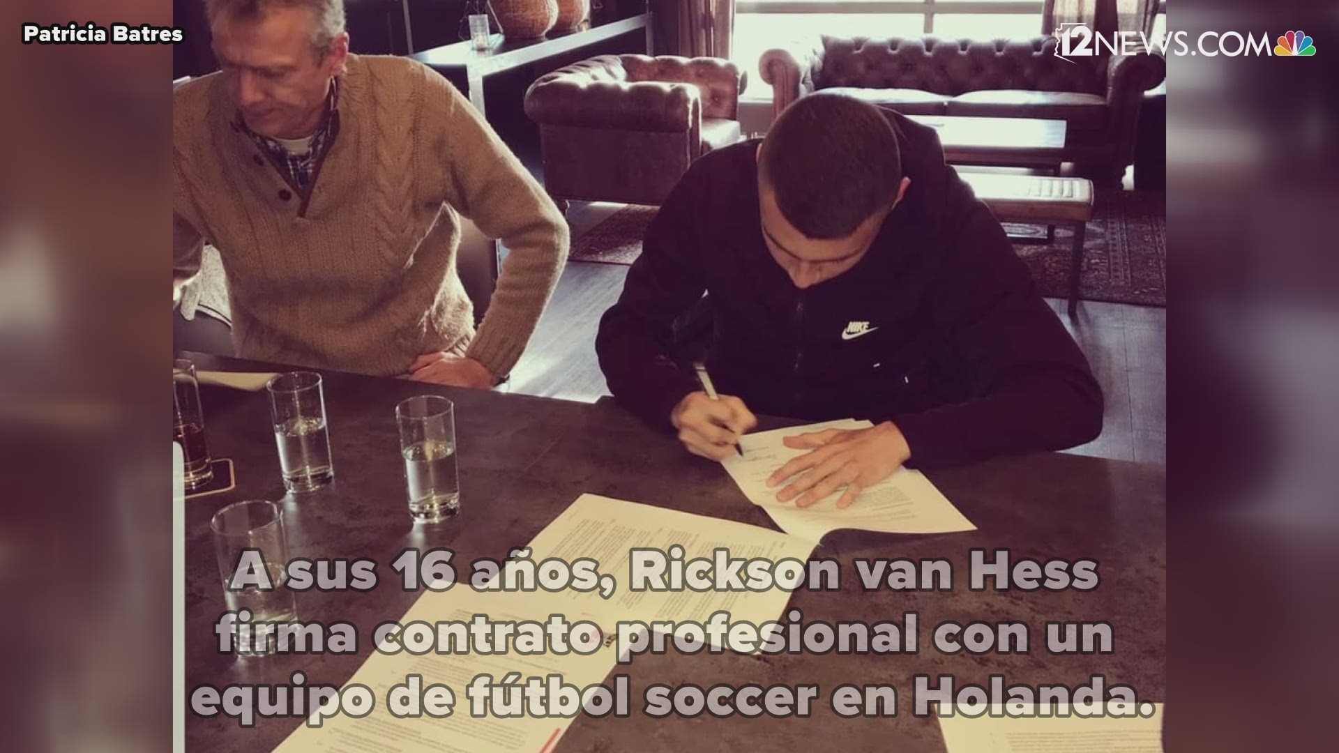 Rickson van Hees logra una de sus grandes metas a los 16 años.