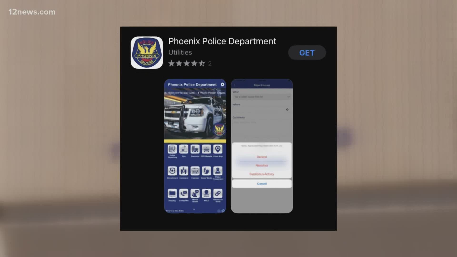 The app allows users to opt-in to emergency alerts to make sure communities are safe and able to make contact with officers quickly.