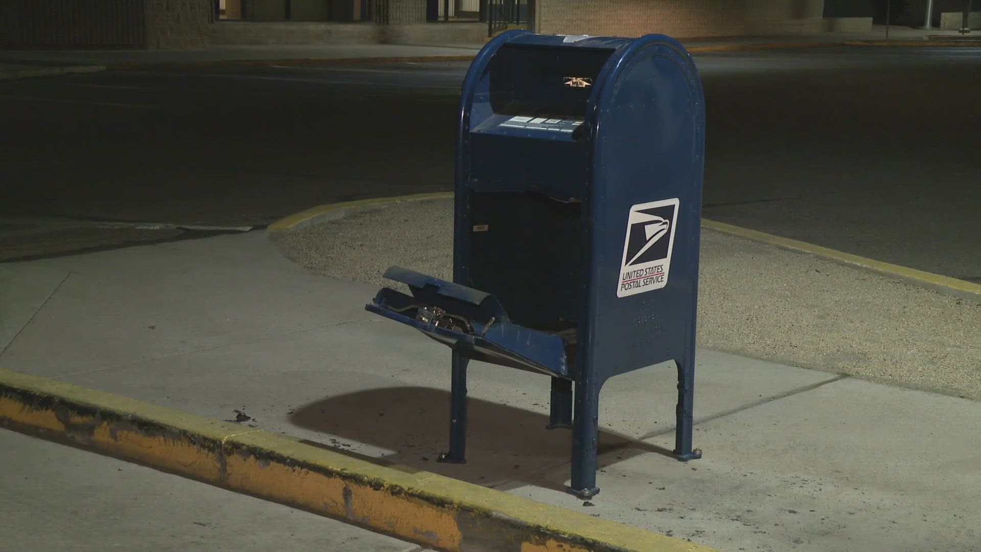 The fire started around 1:20 a.m. at a US Postal Service property near 7th Avenue and Indian School Road.