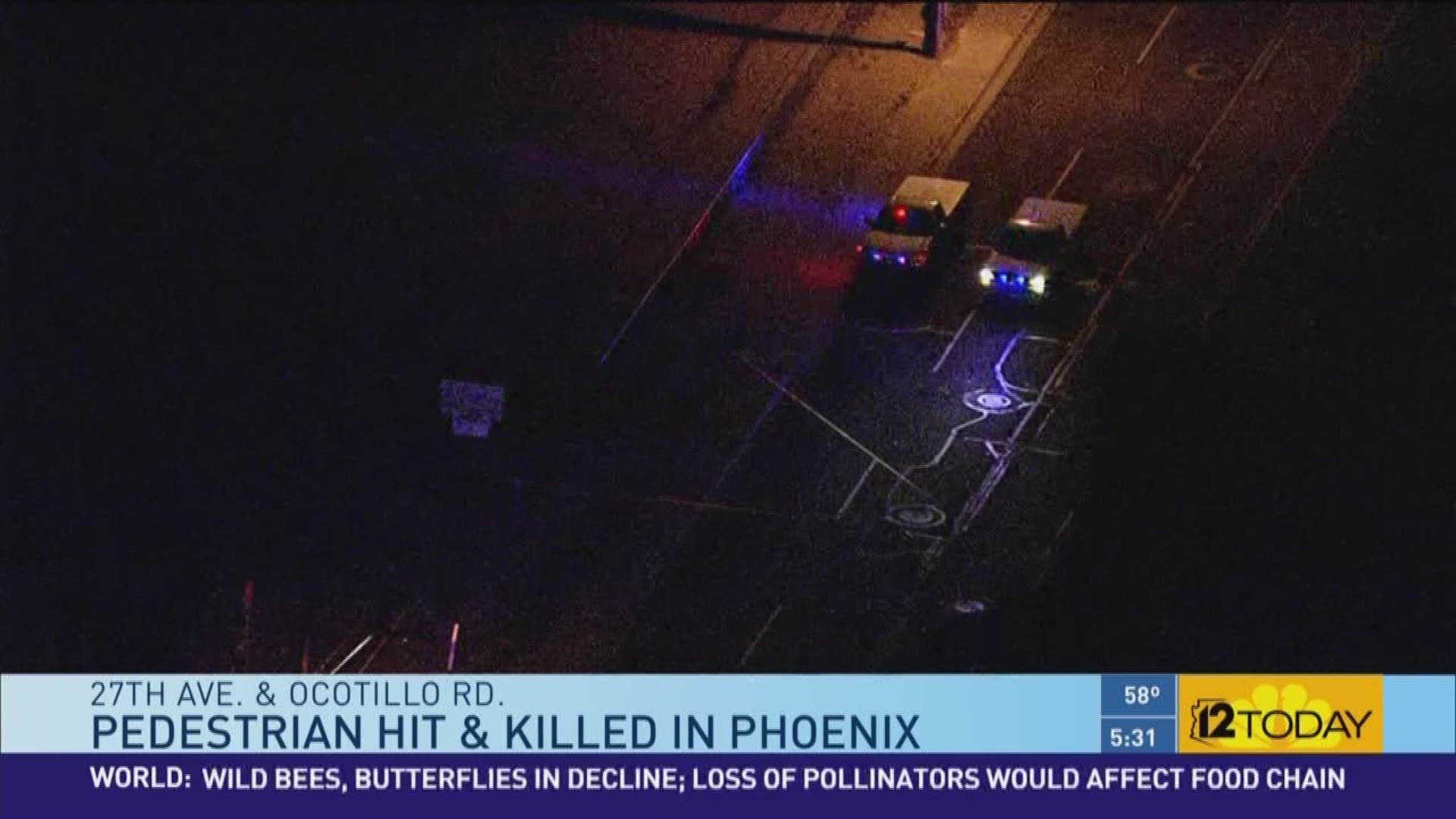 1 dead after being hit by car near 27th Ave. and Ocotillo in Phoenix ...