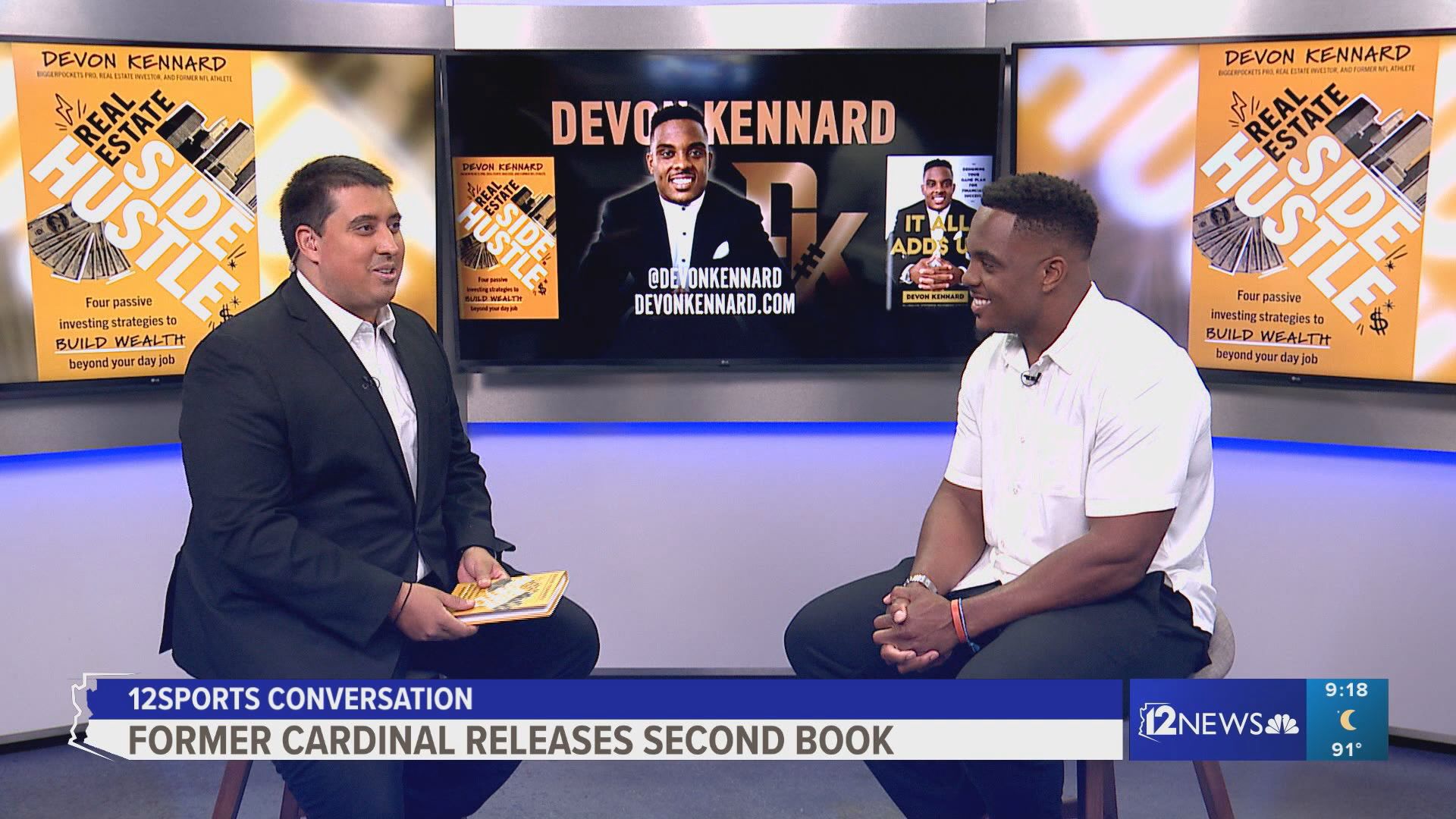 Cam has a chat with former Cardinals linebacker Devon Kennard about his new book.