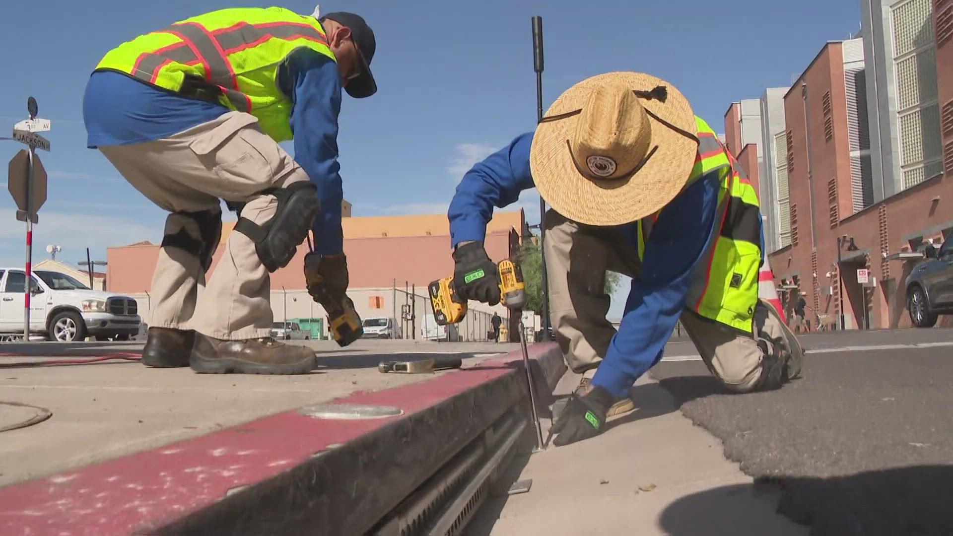 The City of Phoenix has debuted some new technology to help keep out trash from rivers and streams.