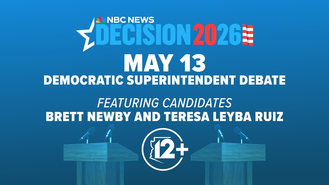 How to watch the Arizona Democratic Superintendent Debate live on 12+