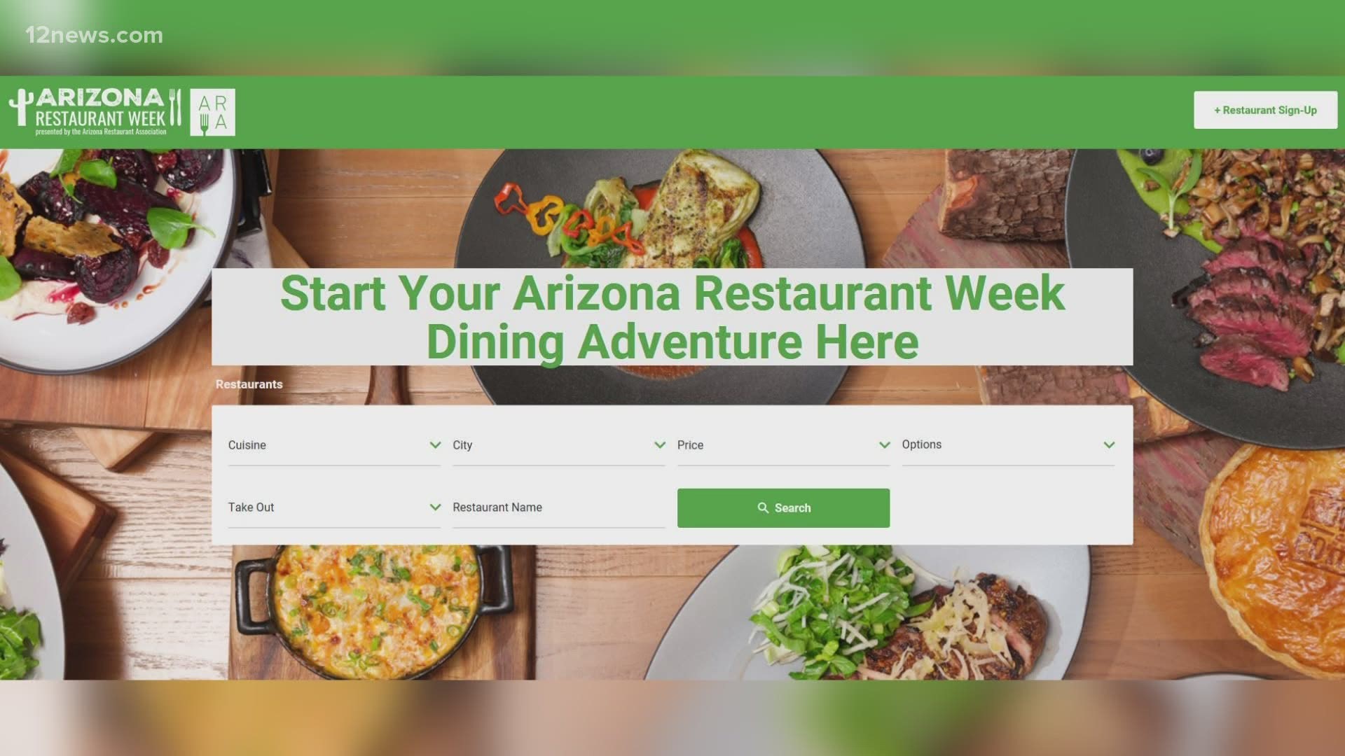 The Arizona Restaurant Week aims to boost business during the coronavirus pandemic. Team 12's Vanessa Ramirez has the latest.