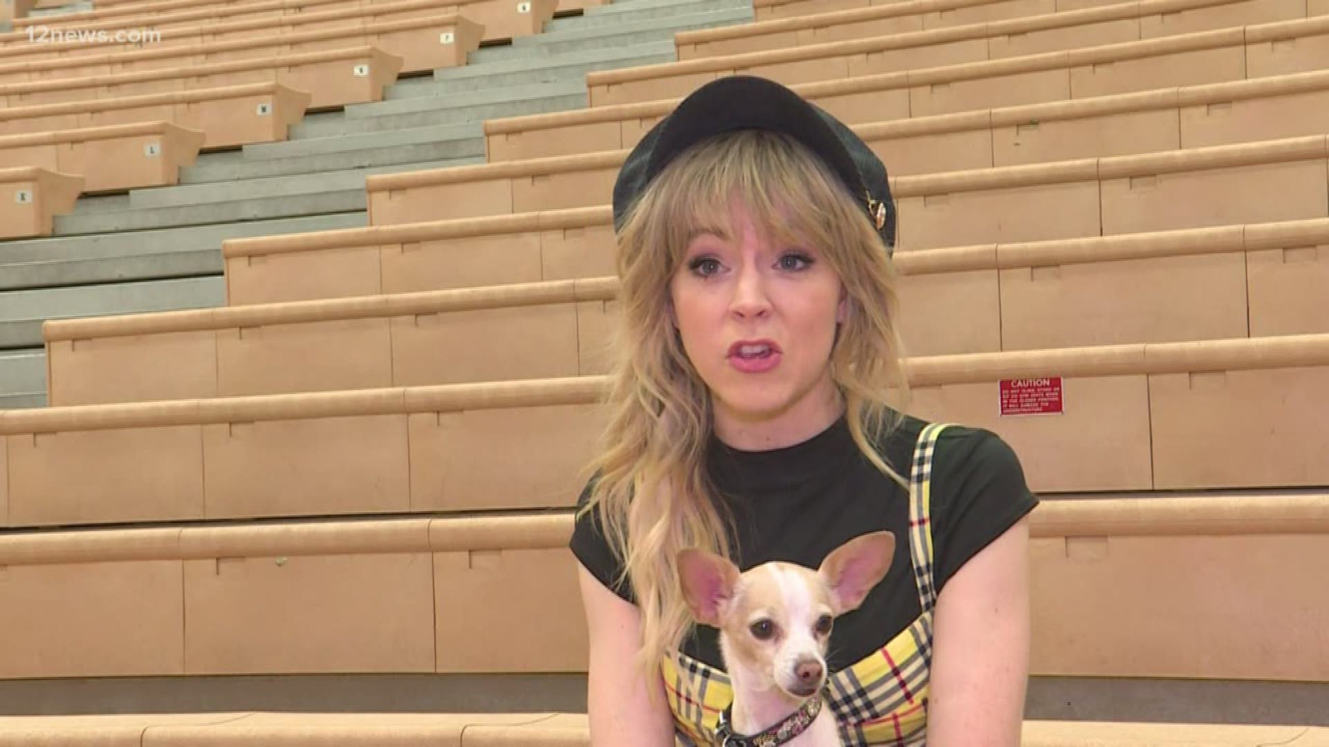 When we were in High School, how many of us dreamed of coming back years later as a celebrity? Gilbert's own Lindsey Stirling lived that dream today as she paid a visit to Mesquite High School to cheer on the Wildcats and offer the students a little advice.
