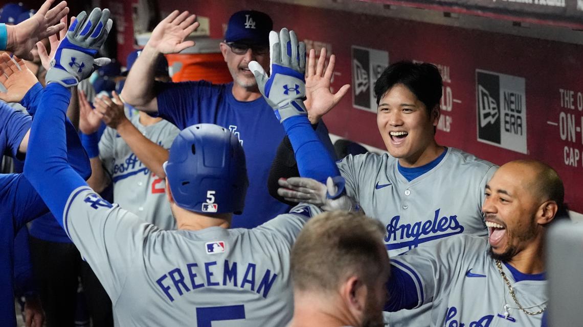 Ohtani, Betts and Freeman open with consecutive HRs, and Dodgers