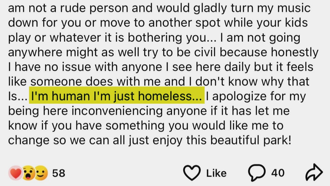Nextdoor post from unshelered Chandler man gets strong response - Vimarsana News
