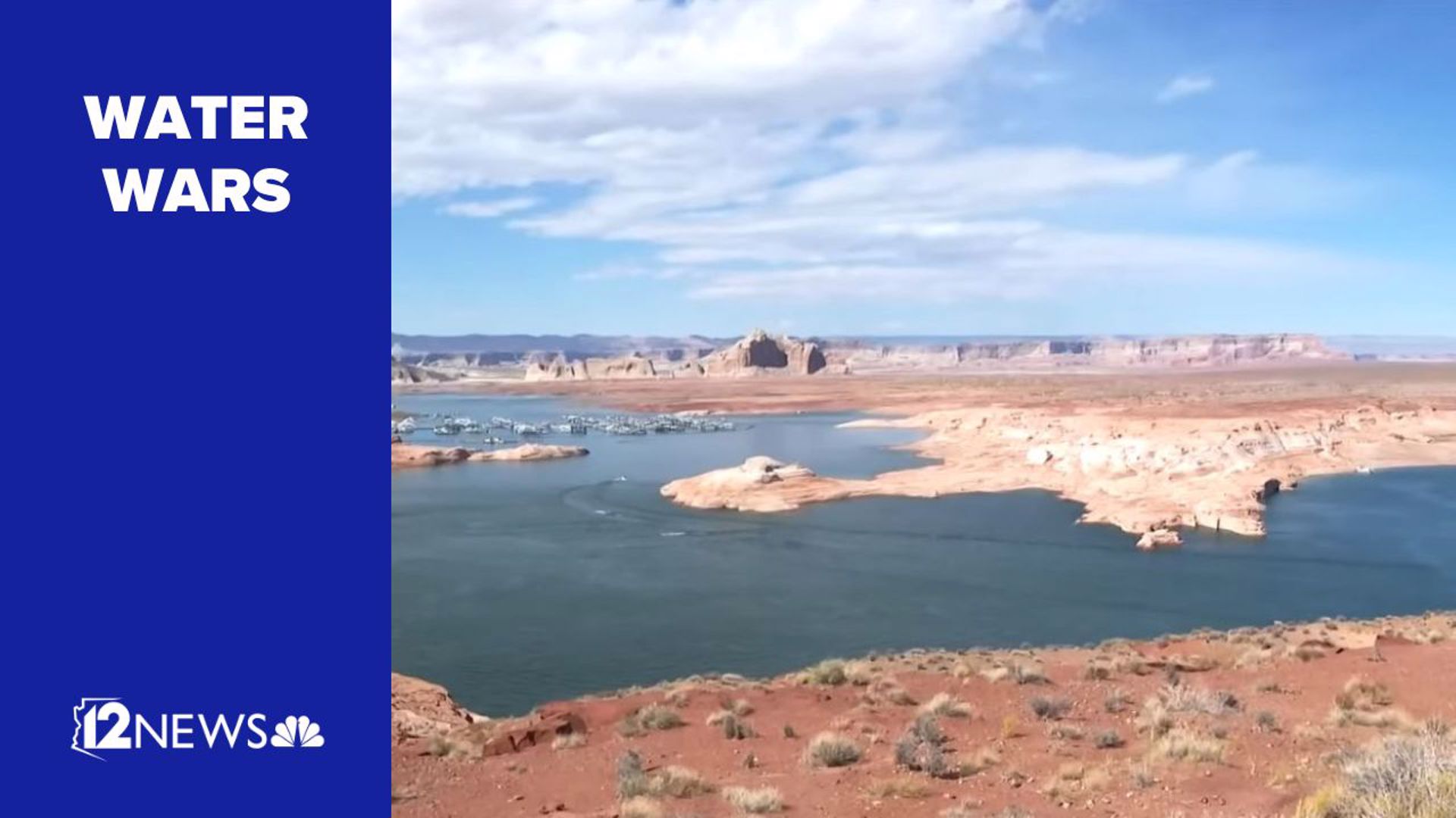 With falling water levels in Lake Powell threatening the town's water supply, there may be a fix coming.