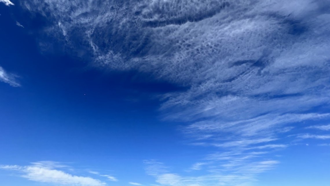 NWS: Rare cloud pattern seen in Arizona skies
