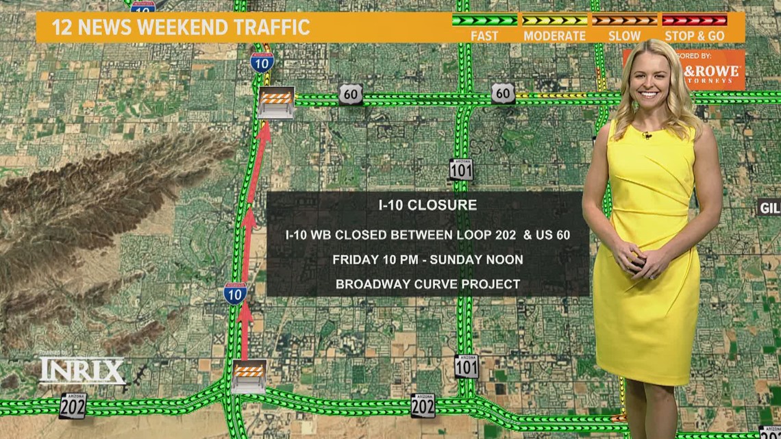 Phoenix weekend traffic report for May 6 - Vimarsana News