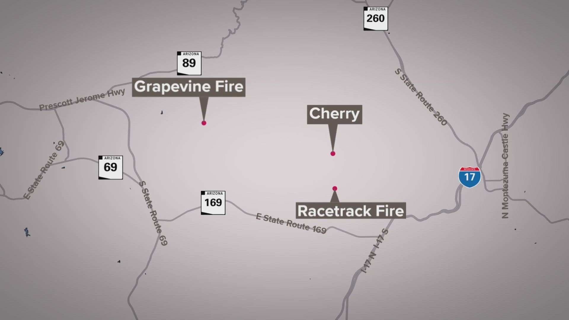 The area being threatened by the fire is near Federal Mine and Cherry Creek roads.