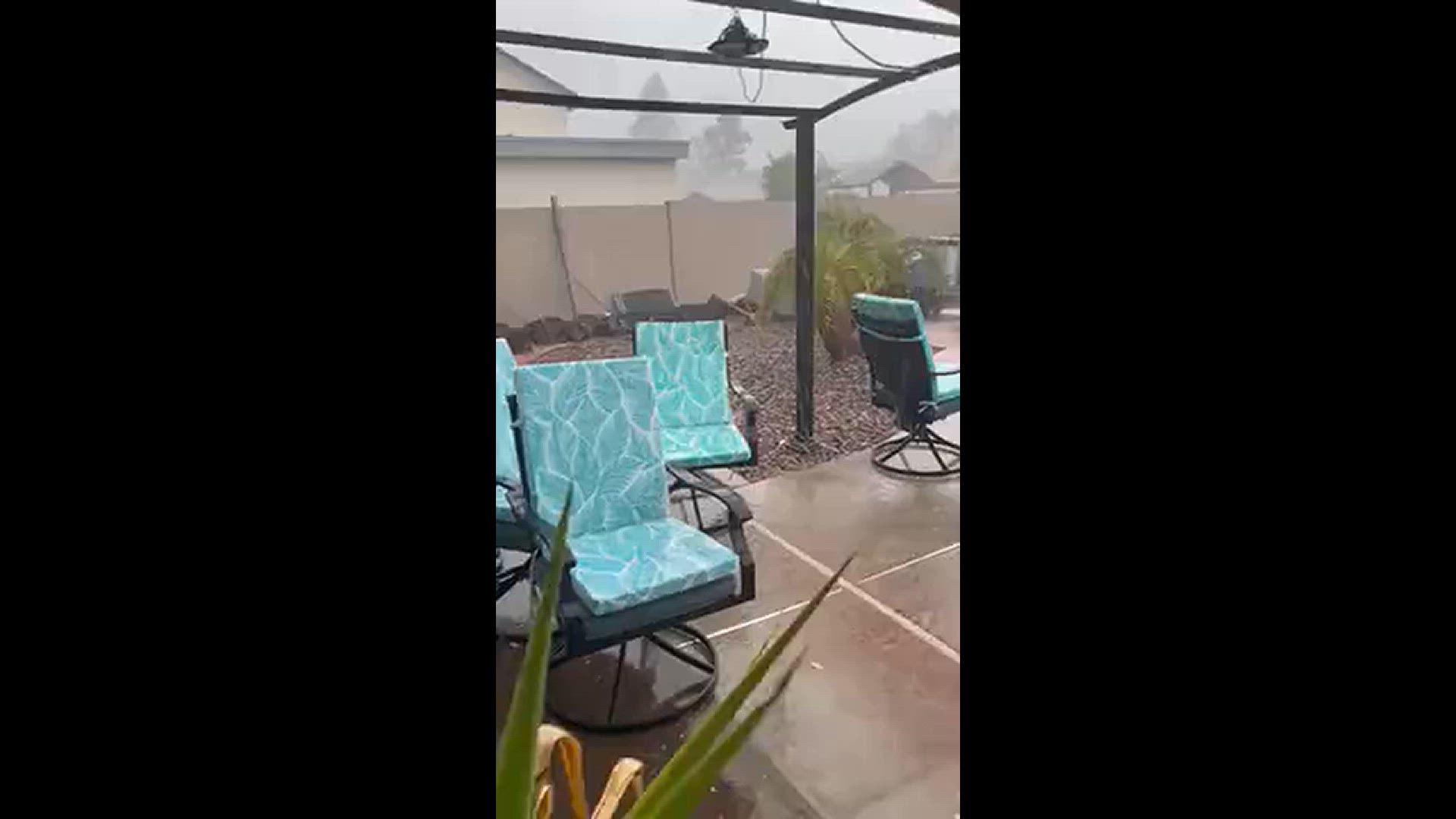 Video of hail in Mesa Thursday afternoon
Credit: Patti