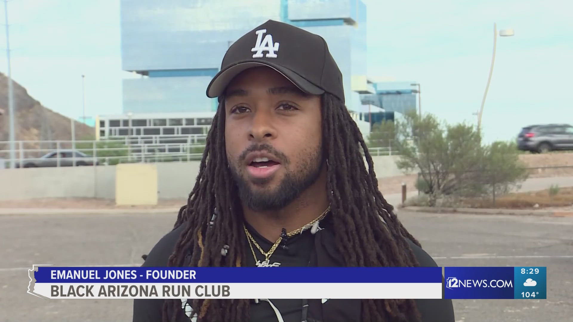 SEEING A NEED IN THE BLACK COMMUNITY---TRAINER "EMANUEL JONES"  STARTED THE FIRST  **BLACK ARIZONA RUN CLUB** A MONTH AGO.